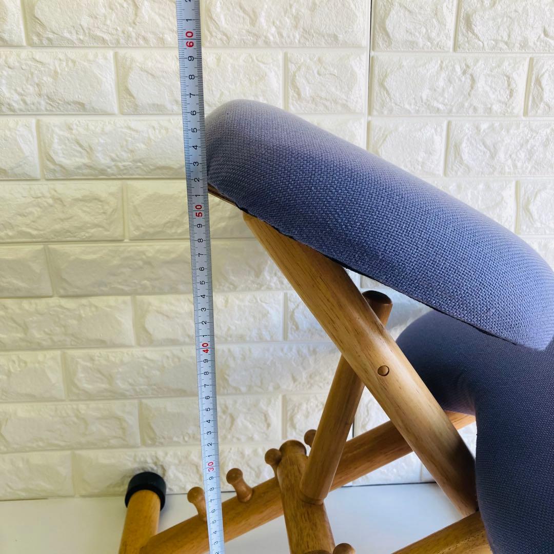 バランスチェア 2脚セット ライトブルー