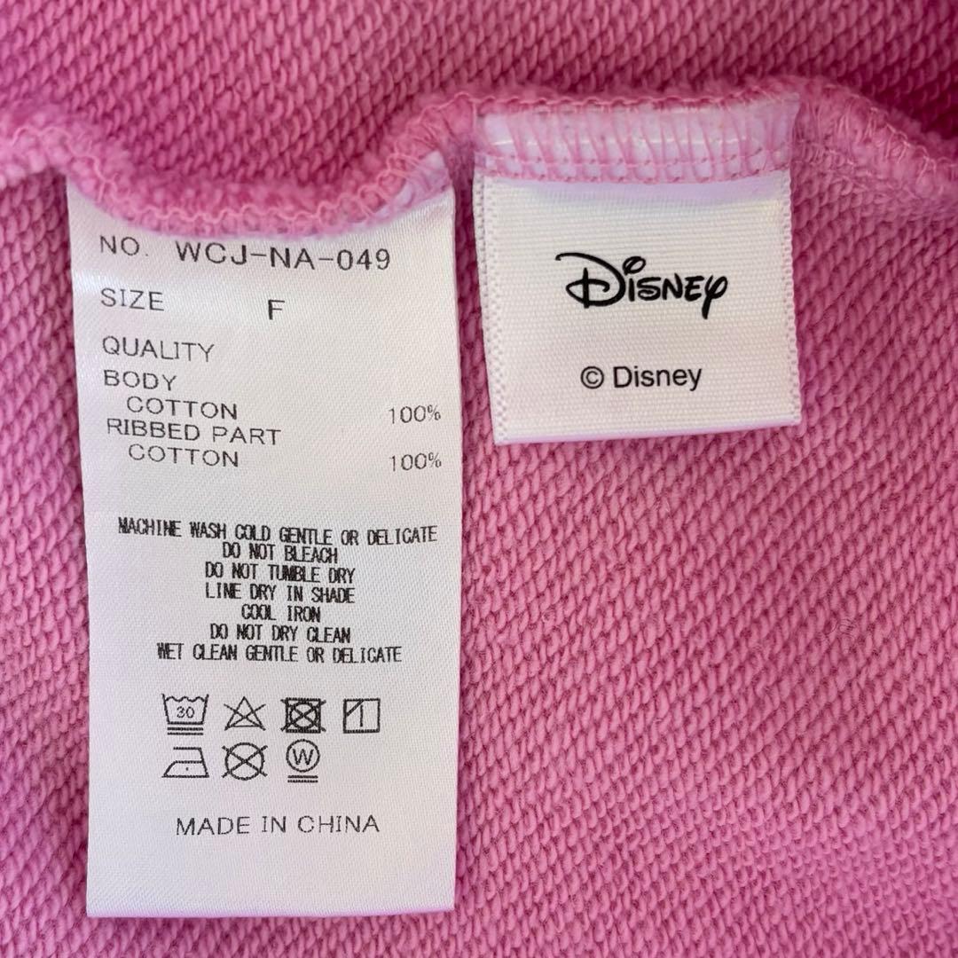 再値下げ　美品　WCJ 若槻千夏　ミッキーマウス　スウェット　ピンク　完売品