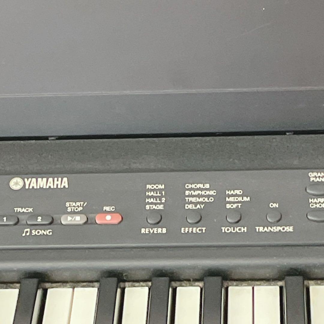 【動作確認済み】YAMAHA 電子ピアノ P-80 ペダル スタンド 椅子