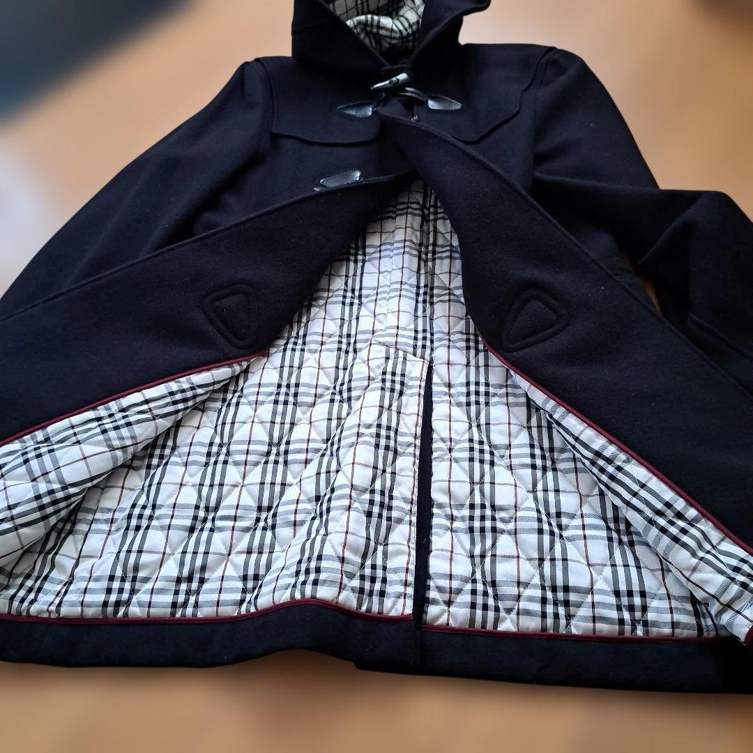 BURBERRY BLACK LABEL ネイビー ダッフルコート