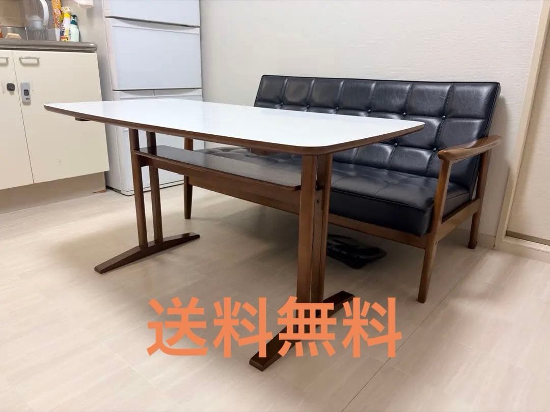 カリモク60 カフェテーブル　1200