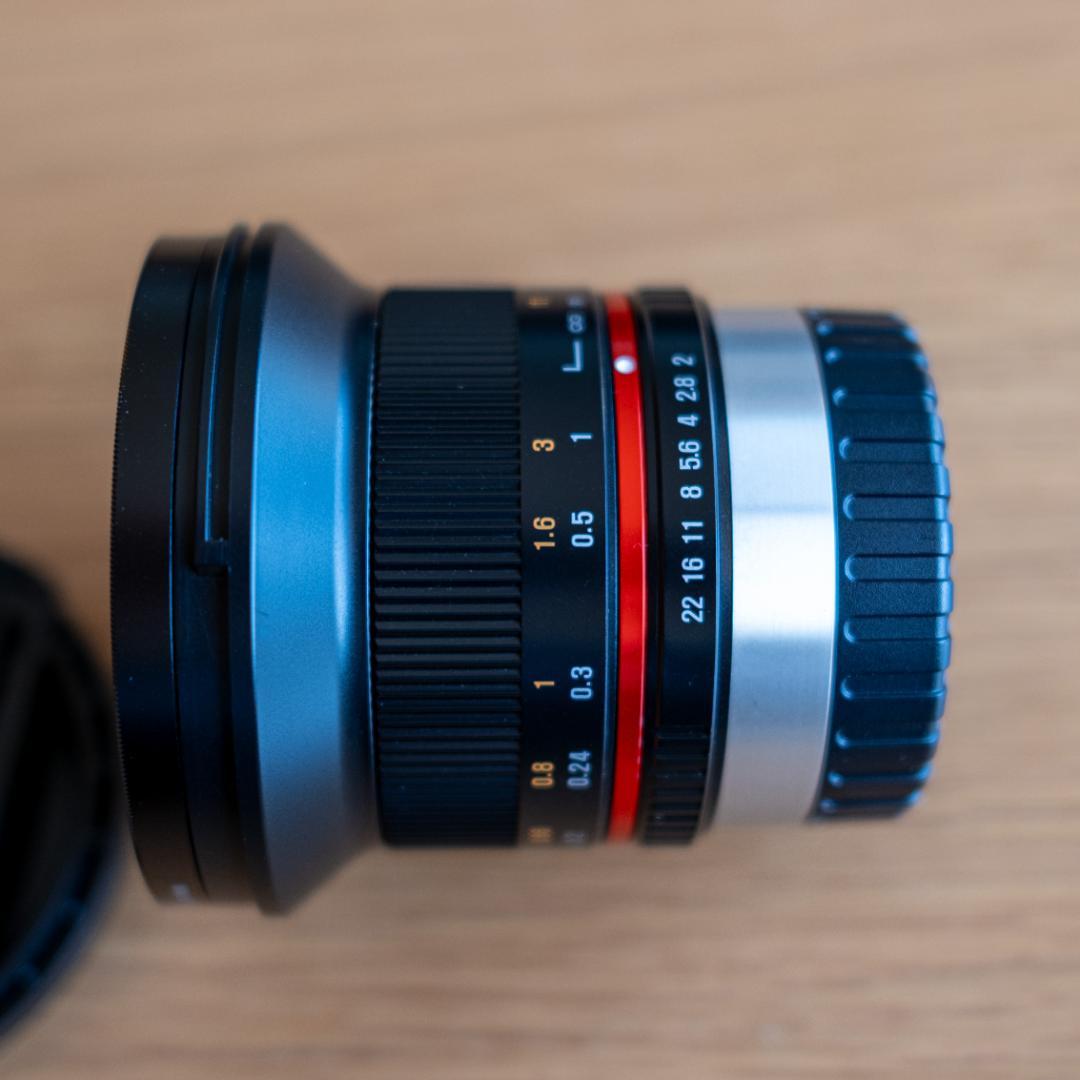 SAMYANG Xマウント 12mm f2.0 美品
