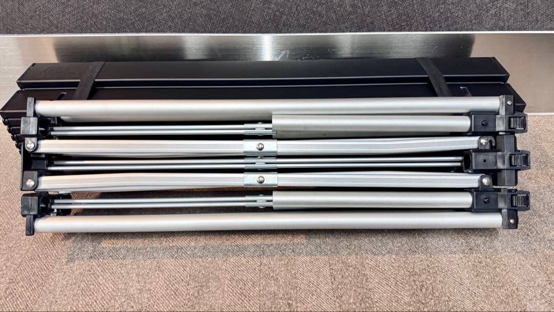 Coleman イージーロール 2ステージ テーブル 110 ブラック