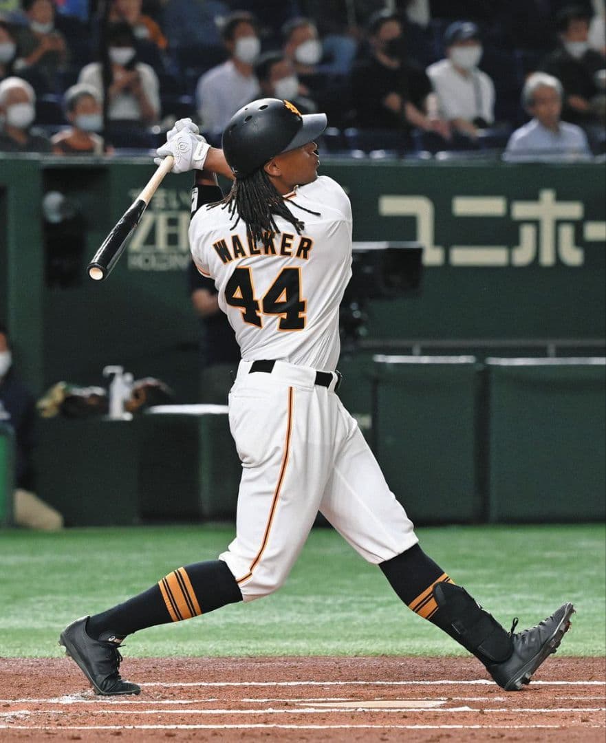 【レア】読売　巨人　ジャイアンツ　ウォーカー　ホーム　ユニフォーム　ミズノ　S