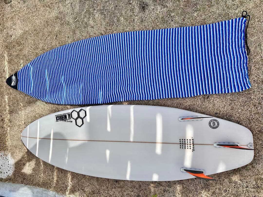 アルメリック　サンプラー　6'2 (37.8L) 高級フィン・ケース付