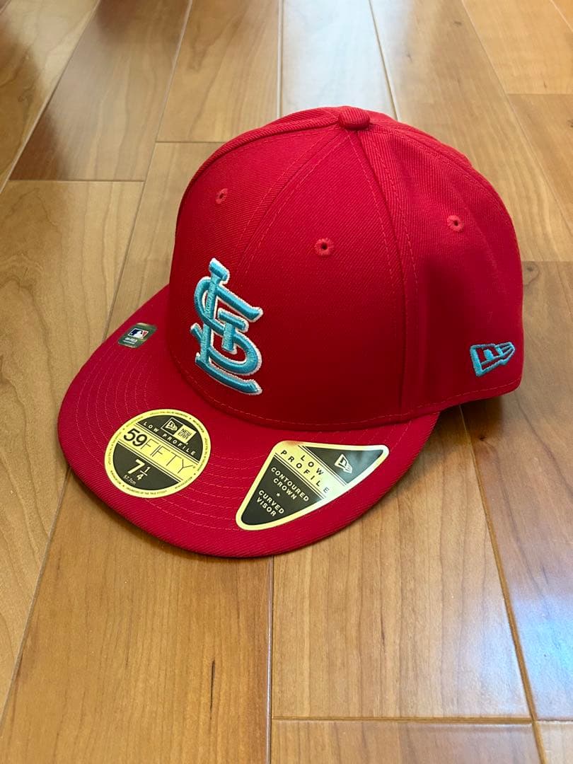 新品カージナルス ニューエラ59FIFTY LPキャップ 7 1/4 父の日着用
