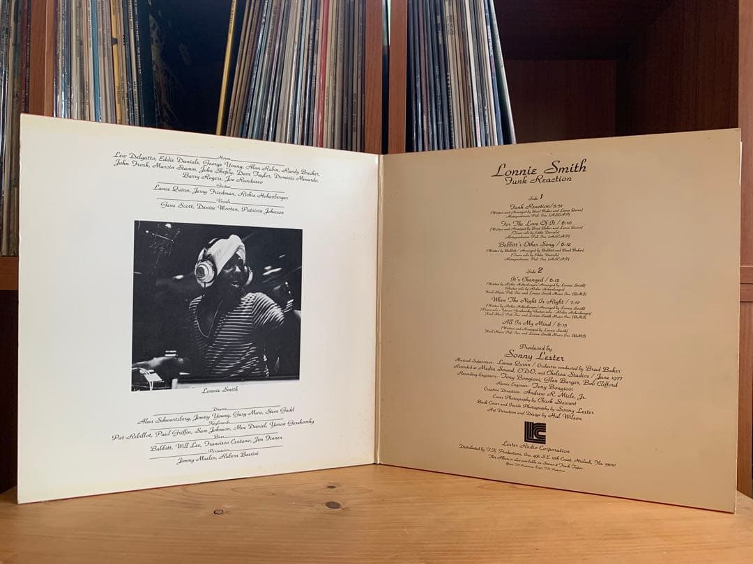 レア！　Lonnie Smith Funk Reaction LP Promo
