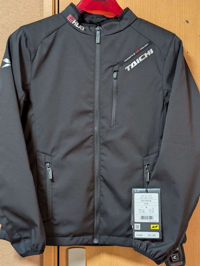 TAICHI ブラック ジャケット USB加熱機能(レディースWL)