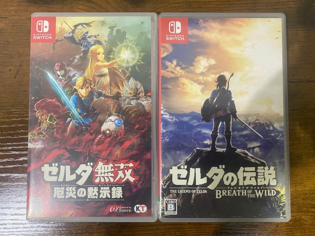 ゼルダの伝説 Switch ブレスオブザワイルド 厄災の黙示録 セット売り