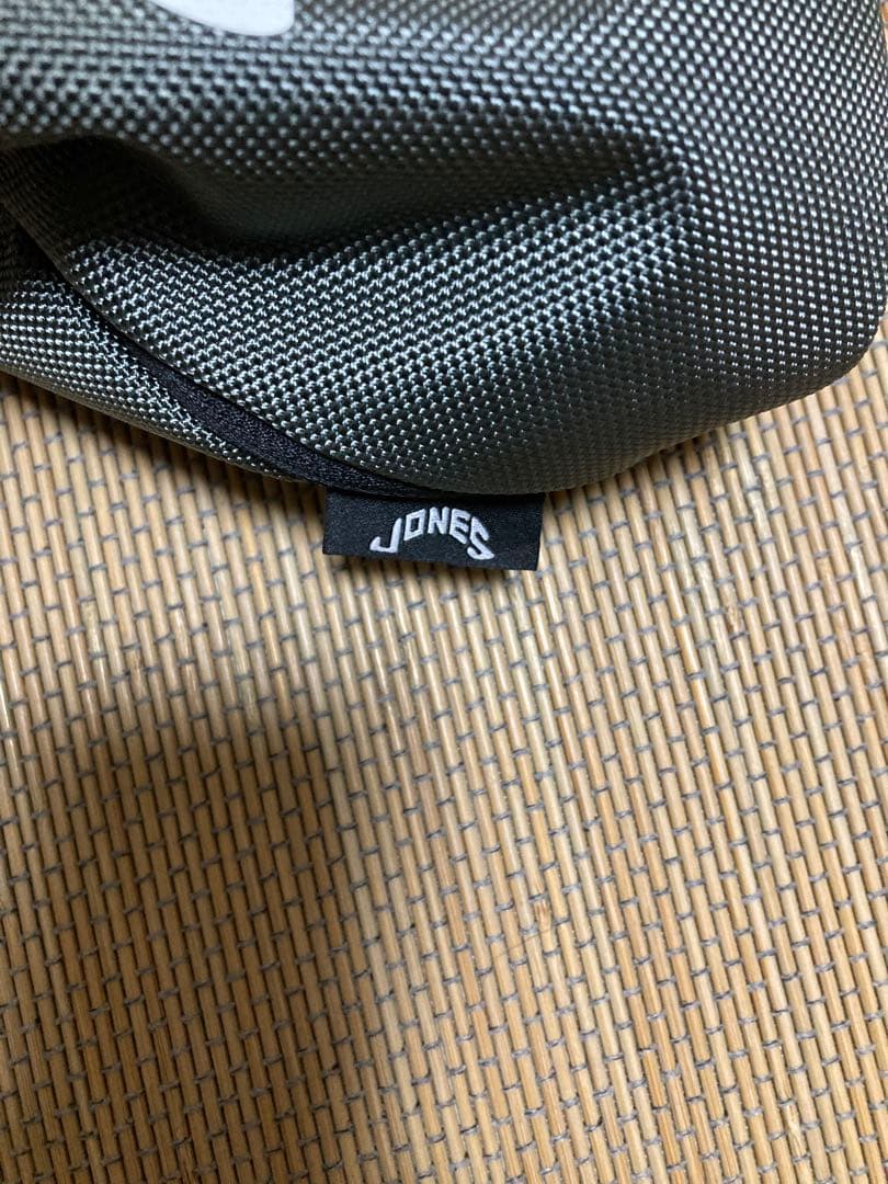 【超美品】ジョーンズ ポーチ グレー ロゴプリント カートバッグゴルフ