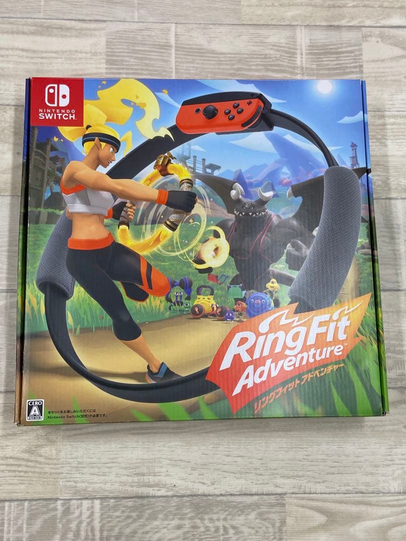 任天堂 Switch本体 HAC-001 ネオンブルー・レッド リングフィット付