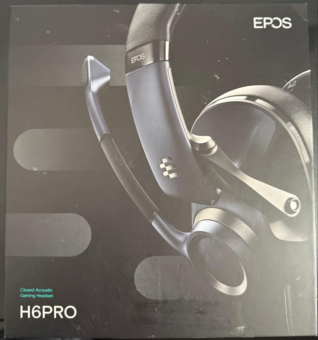EPOS H6Pro ゲーミングヘッドセット 有線 密閉型