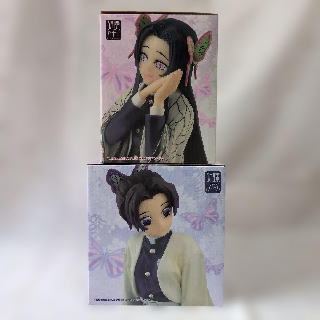 鬼滅の刃〜思い出の蝶屋敷〜 しのぶ＆カナヲ カナエ フィギュアセット⭐まとめ売り
