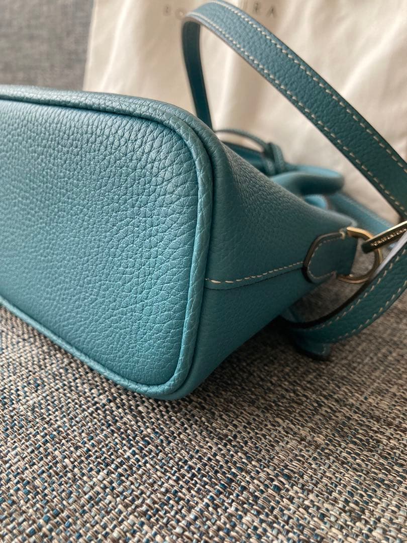 BONAVENTURA エマ22 シュリンクレザー　2way ブルーシアン