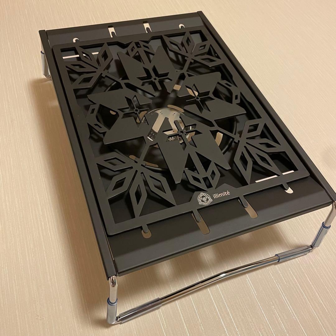 ⭕️お得セット　スノーピーク　フラットバーナー五徳ゴトク+アシナガプレート