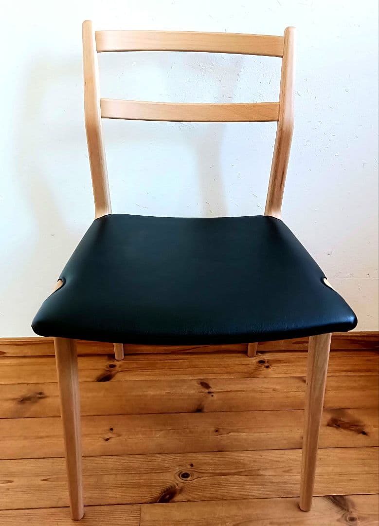 【美品】天童木工　ダイニングチェア　インパラチェア　T-5513WB-NT　①