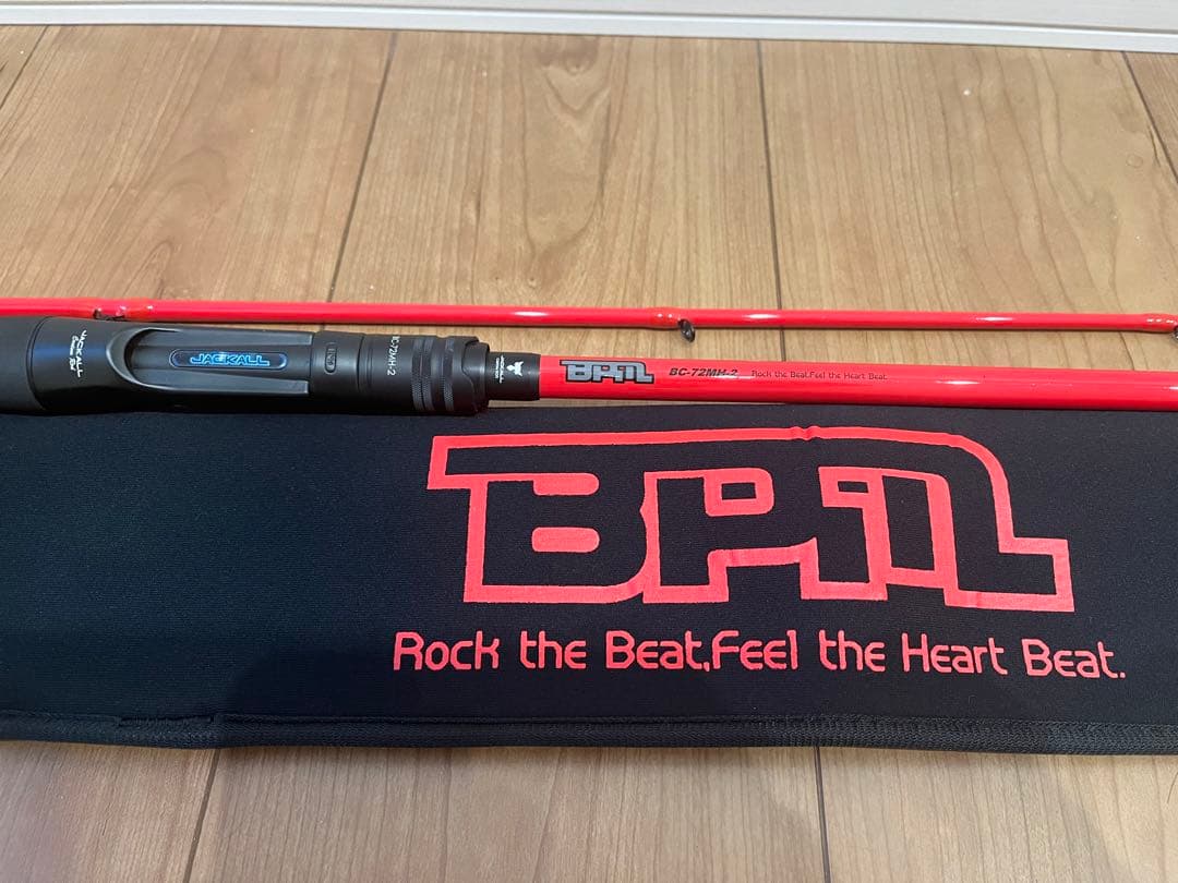 ★ジャッカル★ルアーロッド　BPL BC-72MH-2 ロッドケース付き
