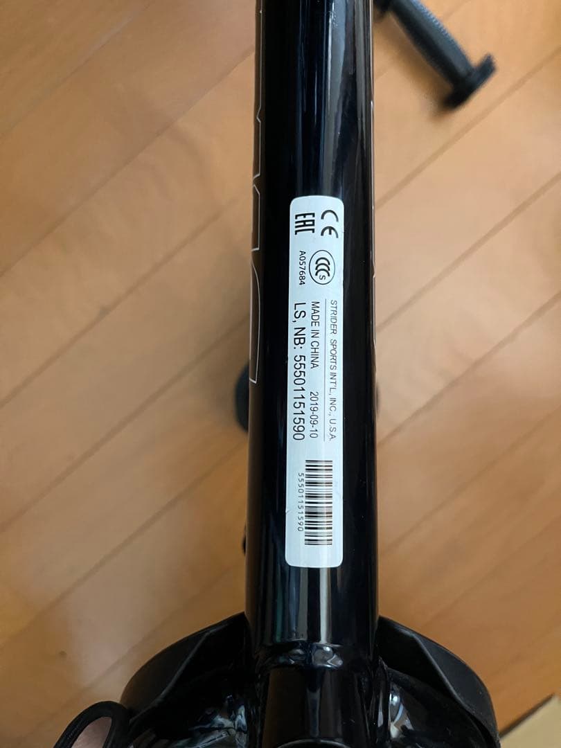 ストライダー スポーツモデル 12インチ ブラック 【日本正規品】美品