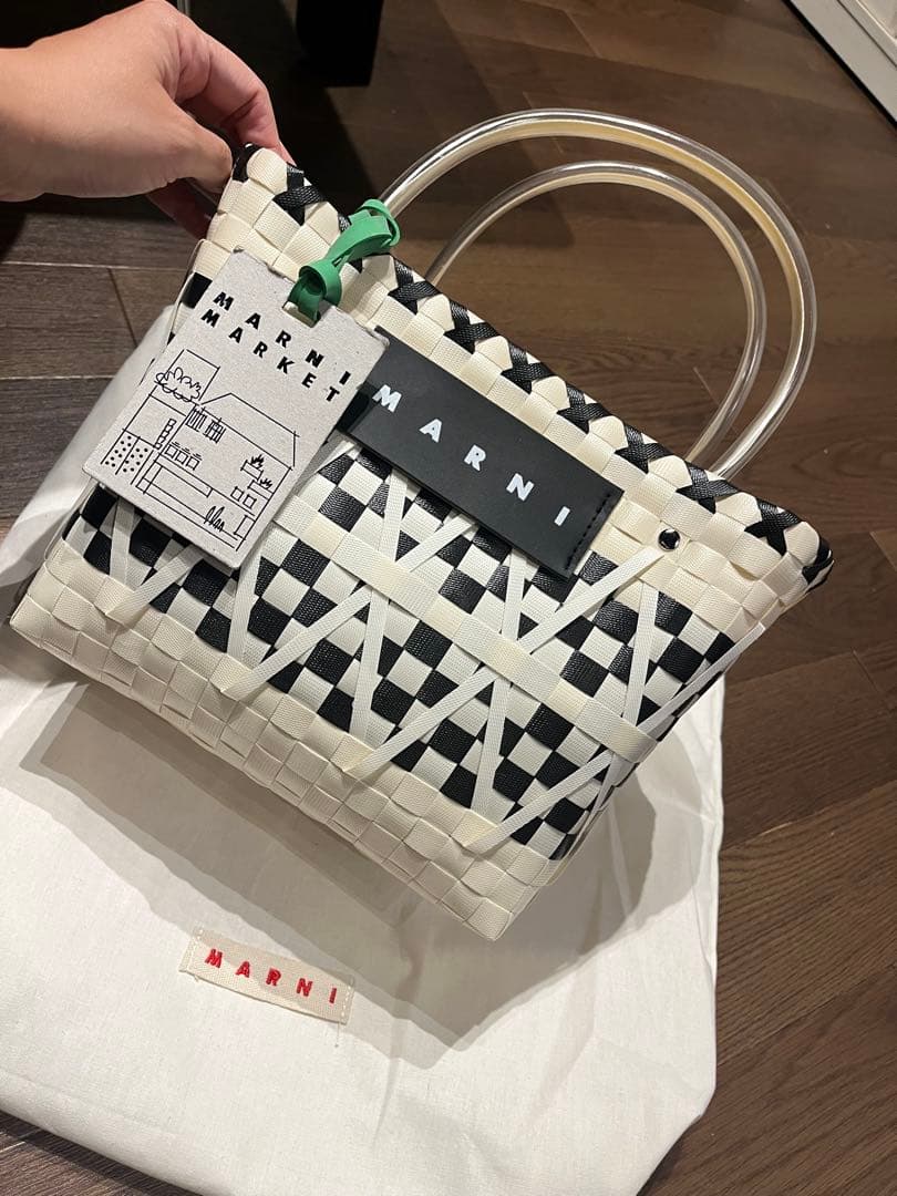 MARNI カゴバッグ　トートバッグ