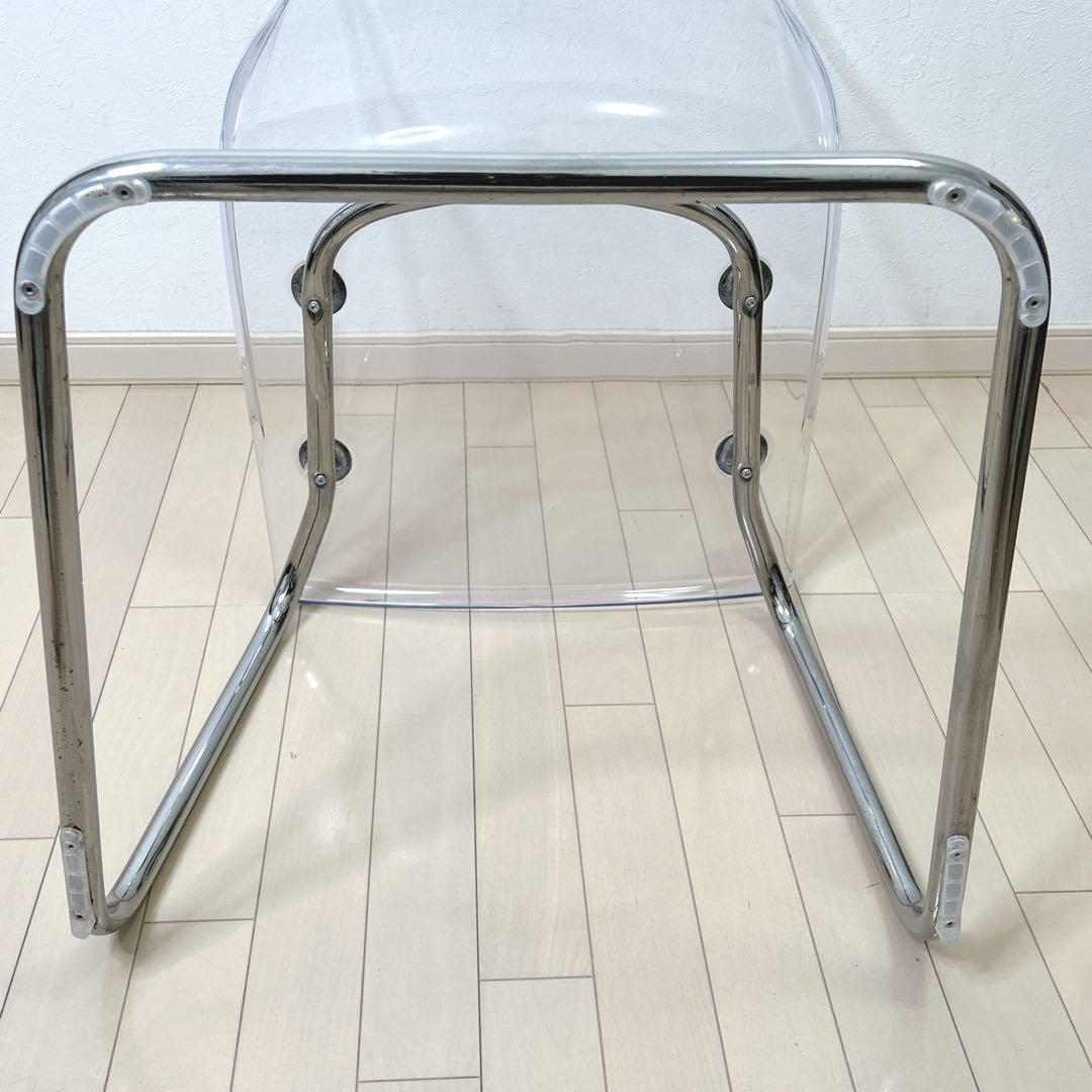 IKEA TOBIAS トービアス ダイニングチェア 椅子 クリア 透明