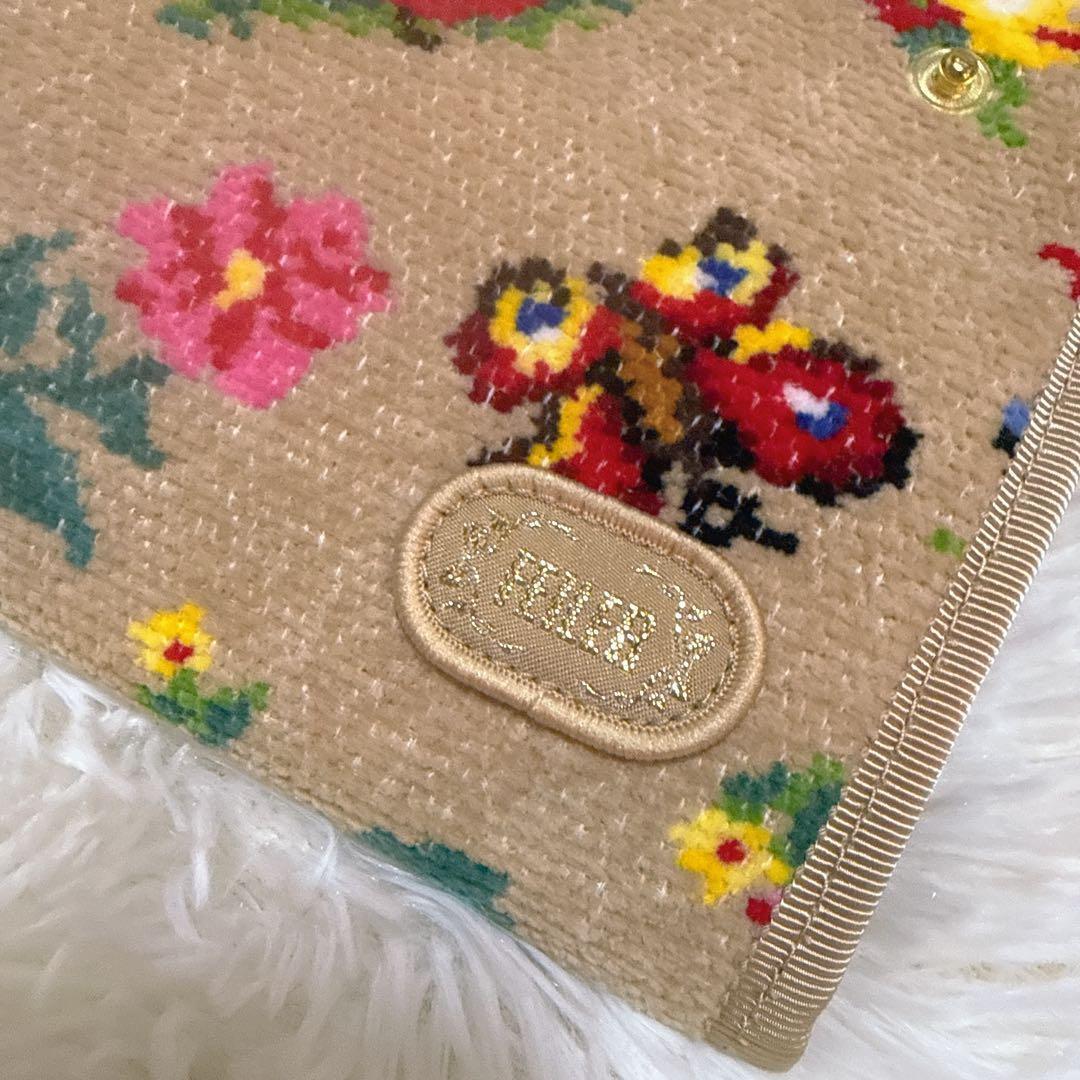 【極美品】フェイラー　ハイジ　マルチケース　ベージュ完売品　銀座WEB限定