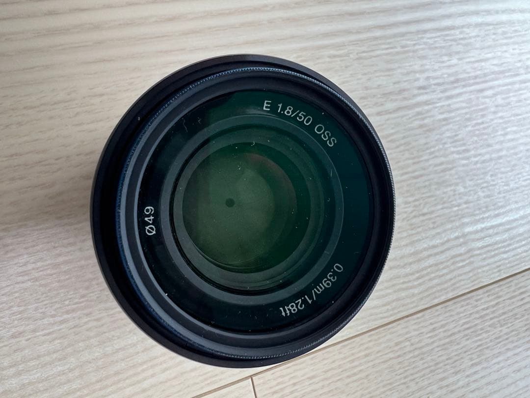 ソニーE 50mm F1.8レンズ　SEL50F18 単焦点 ブラック