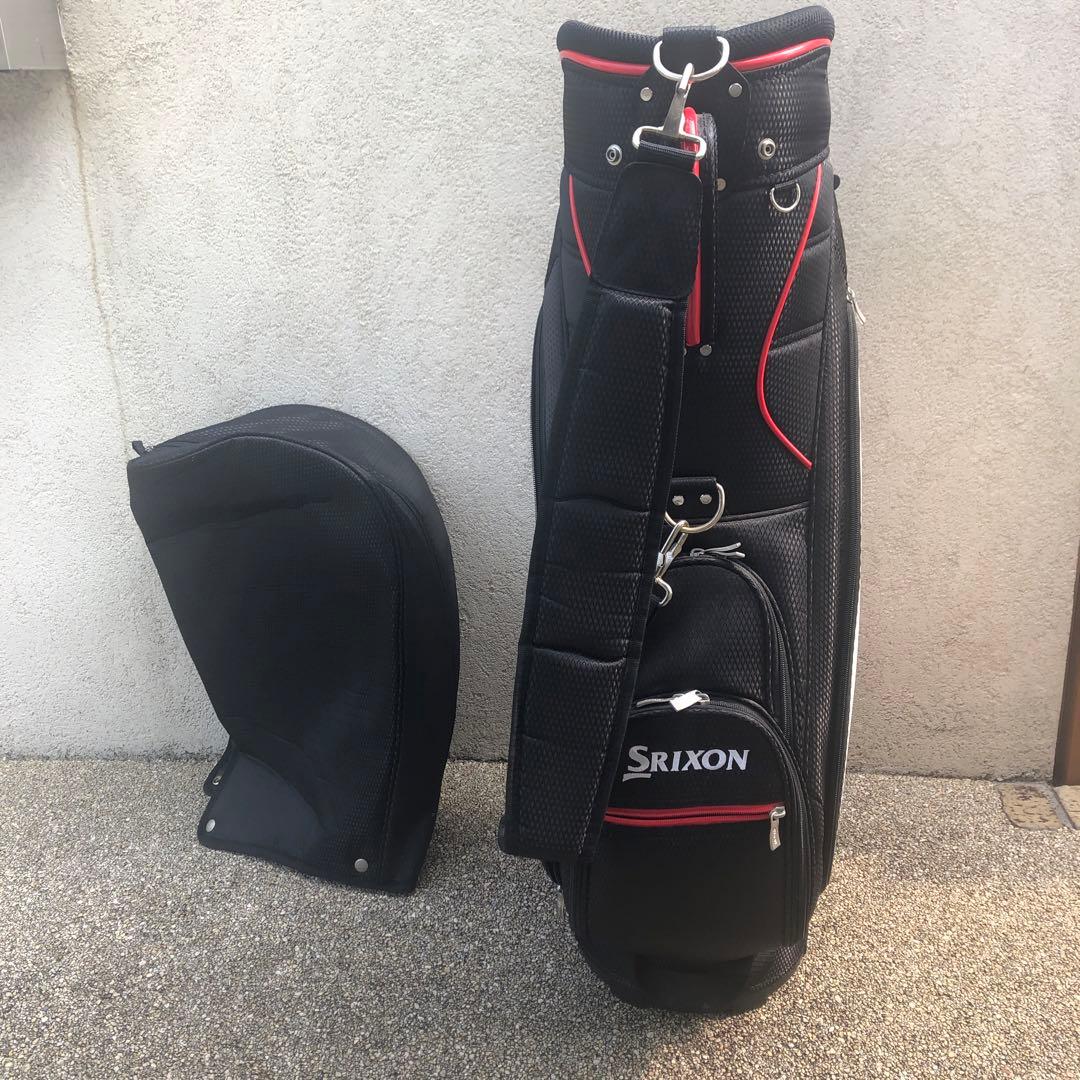 ★スリクソンキャディバック 　コースで未使用