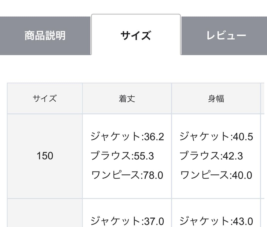 any fam kids　【5点セット】ジャケット＋ジャンパースカートセット