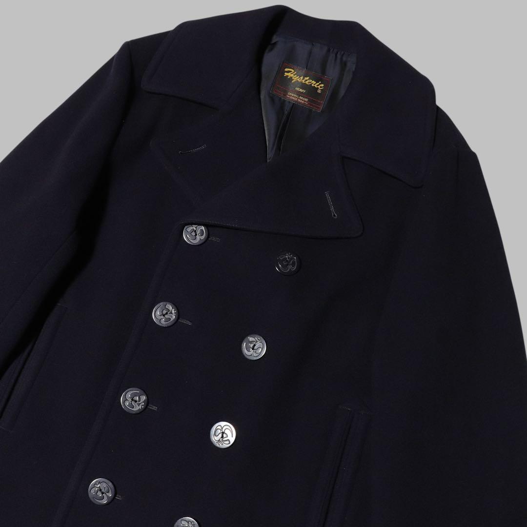 90s★HYSTERIC GLAMOUR★ॐ Pコート★Y2K★99AW★紺色