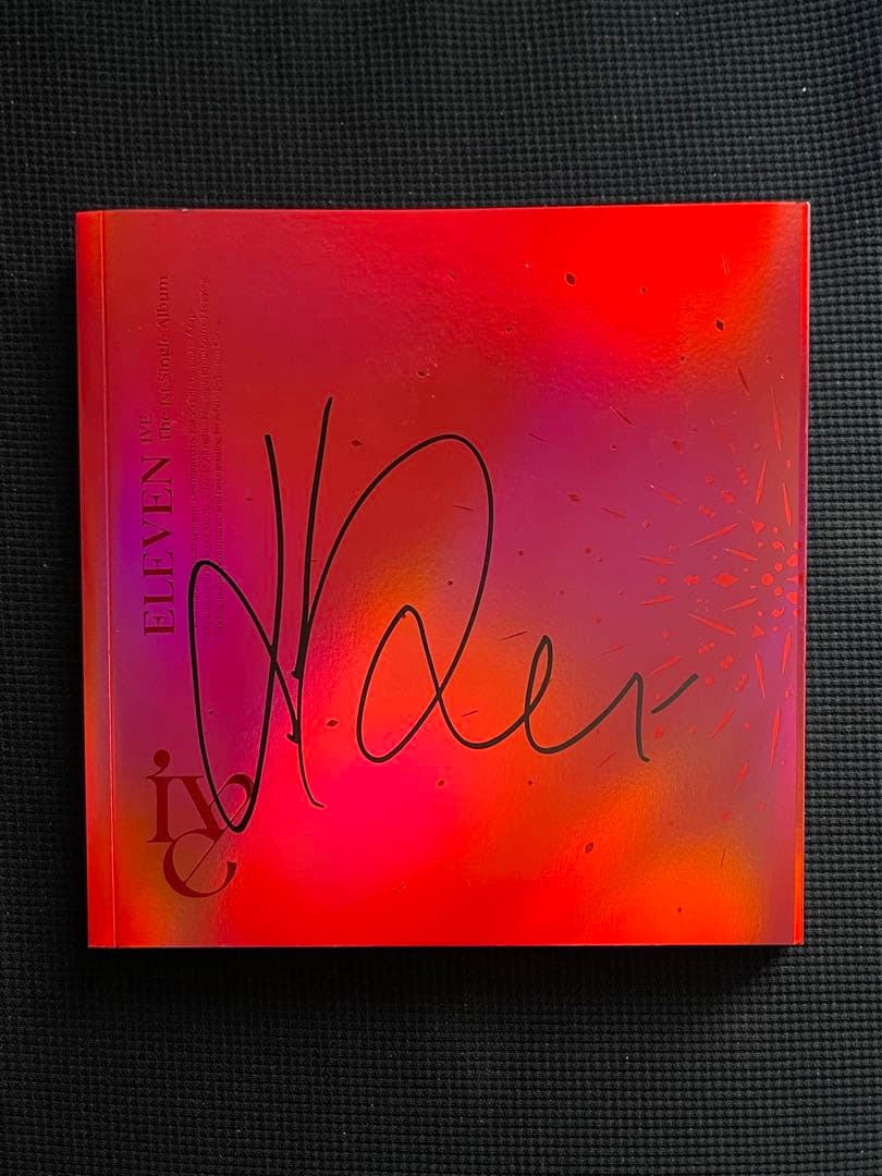 激レア IVE レイ 直筆サイン入りCD