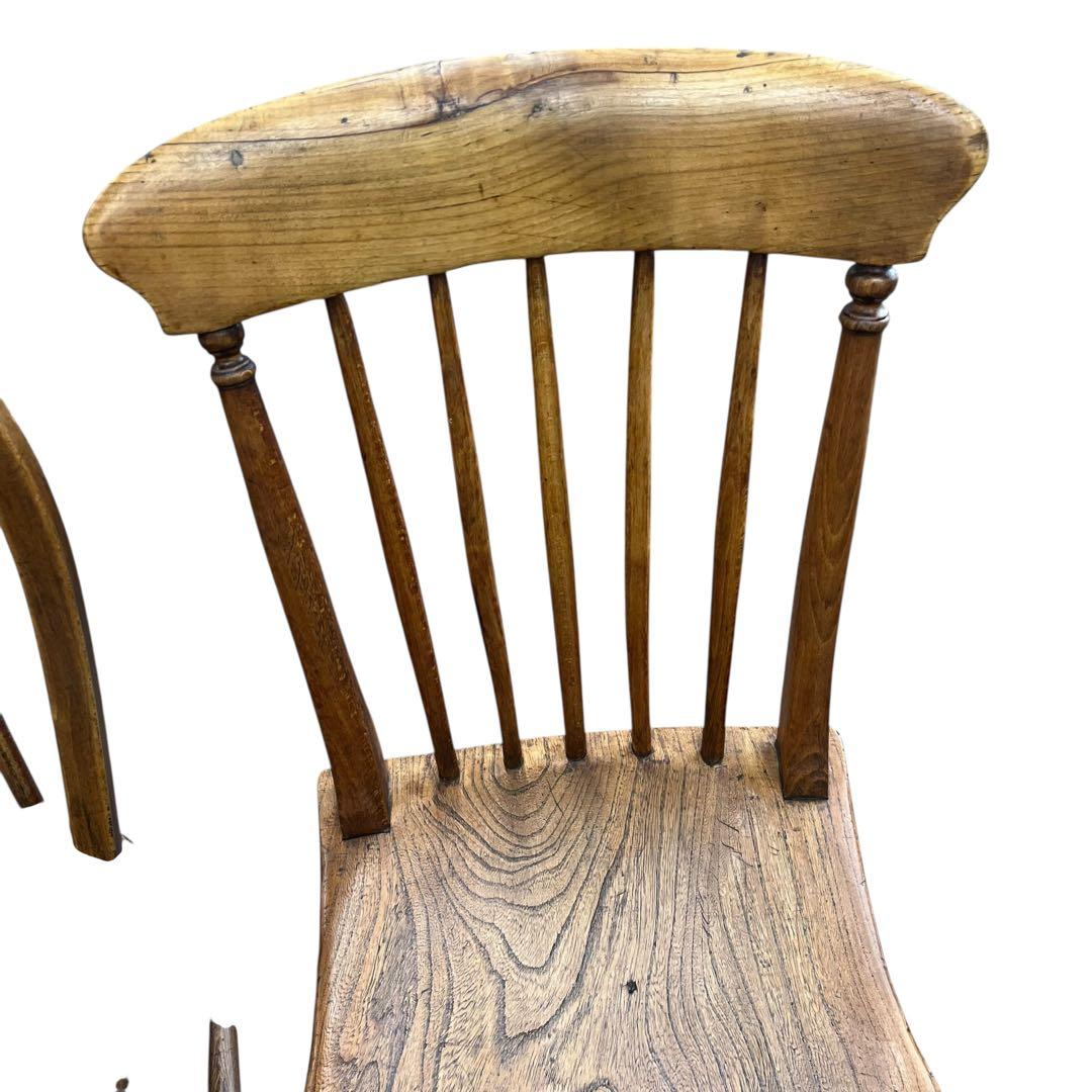 英国風　ウィンザーチェアー　ダイニングチェア