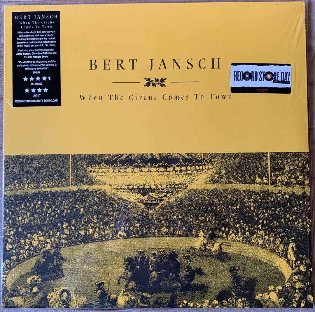 洋楽 BERT JANSCH When The Circus Comes- LP