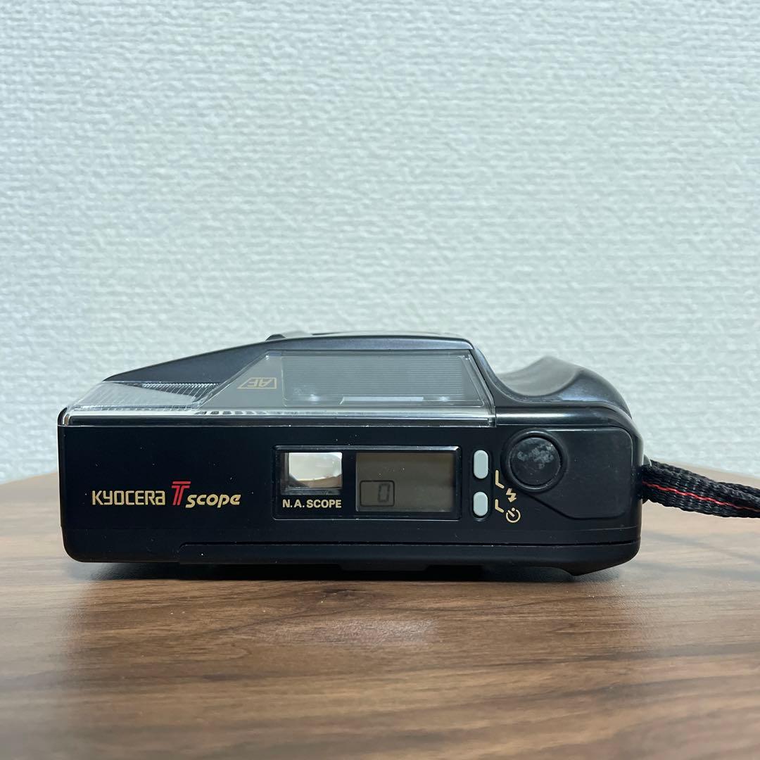 【コンパクトフィルムカメラ】 京セラ Tscope