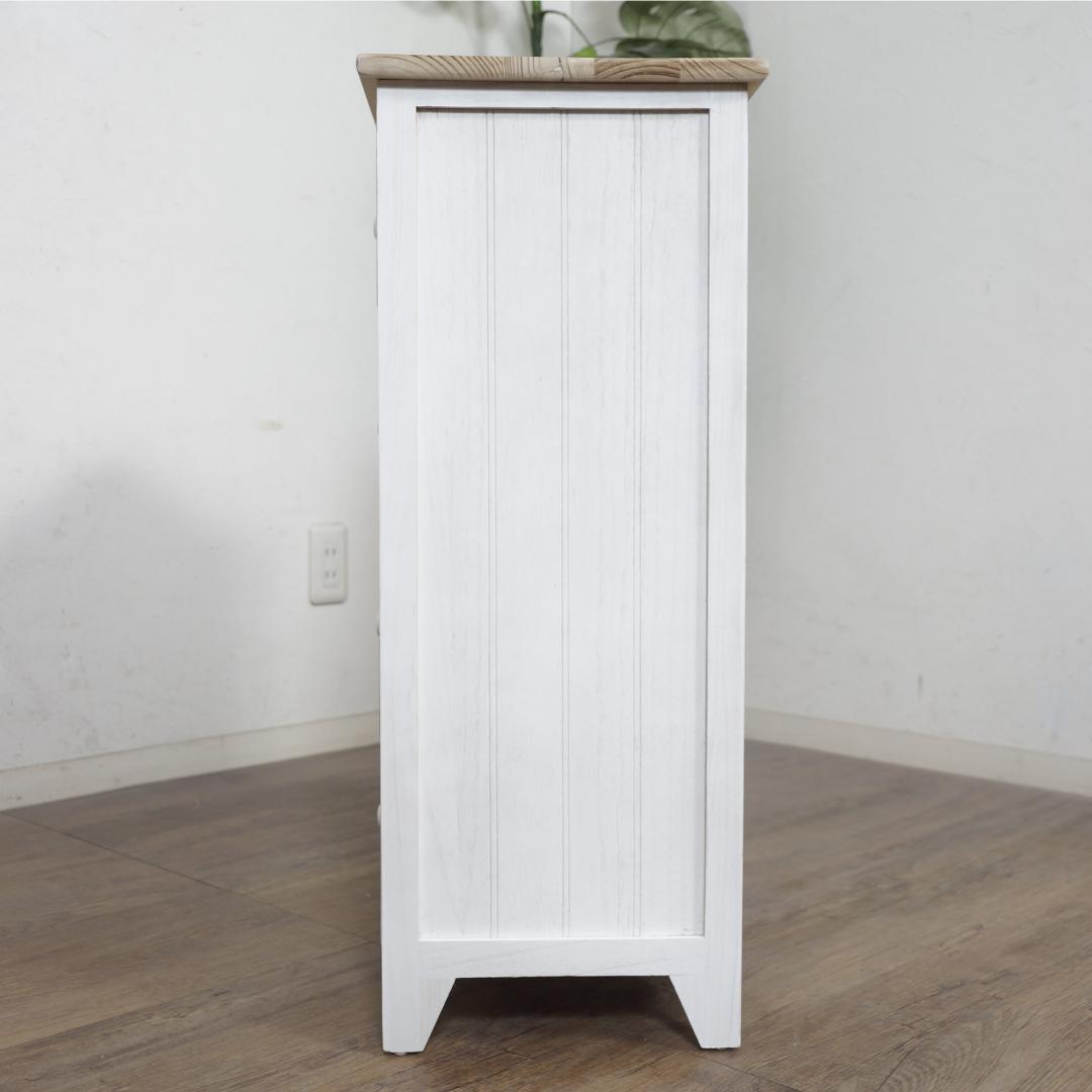 【新品】シャビー アンティーク風　チェスト アウトレット