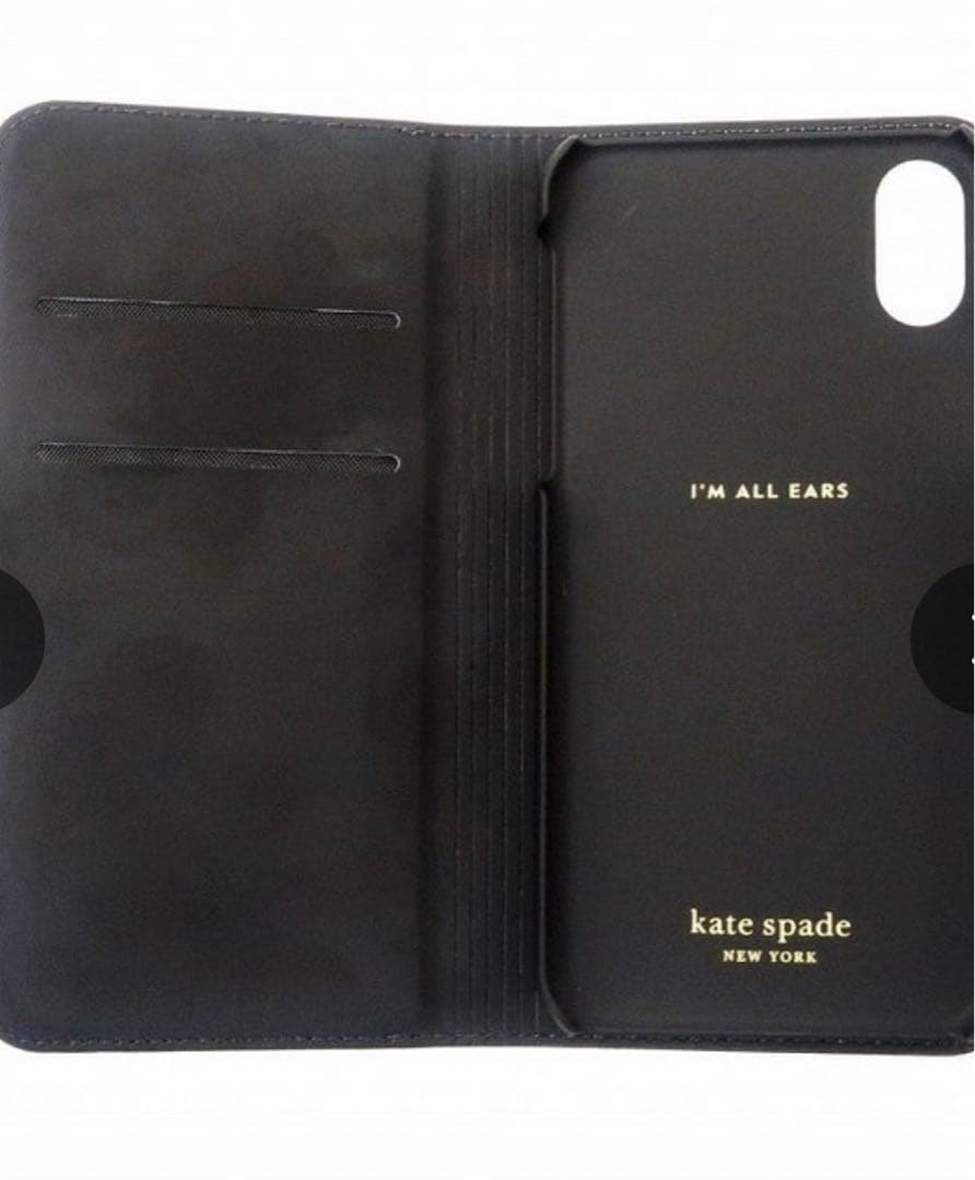新品ケイトスペード Kate Spade iPhoneX/XS 手帳型 ケース