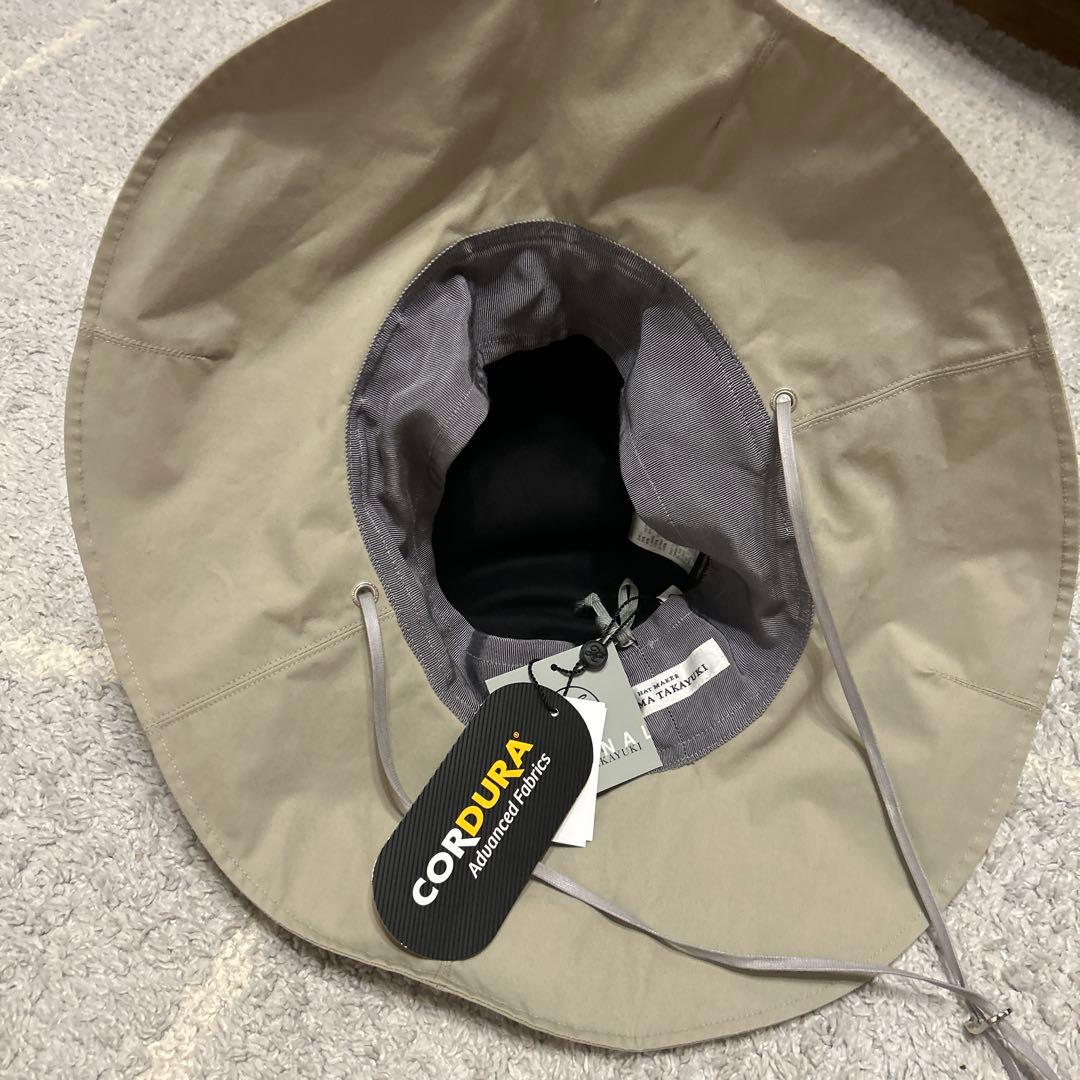 KIJIMA TAKAYUKI サファリハット ベージュ