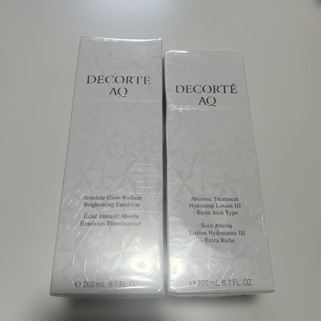 DECORTE AQ セット 200ml ローション　エマルジョン