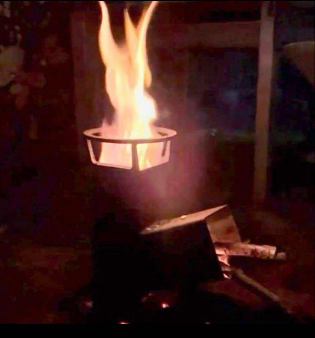 ロケットストーブ　薪ストーブ　コンロ