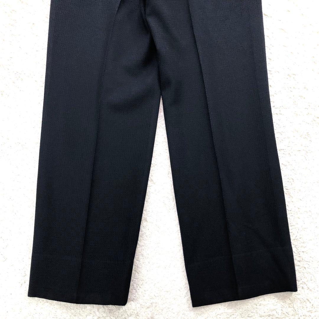 美品 メンズティノラス 3ピース スーツ セットアップ Sサイズ 凹凸 黒