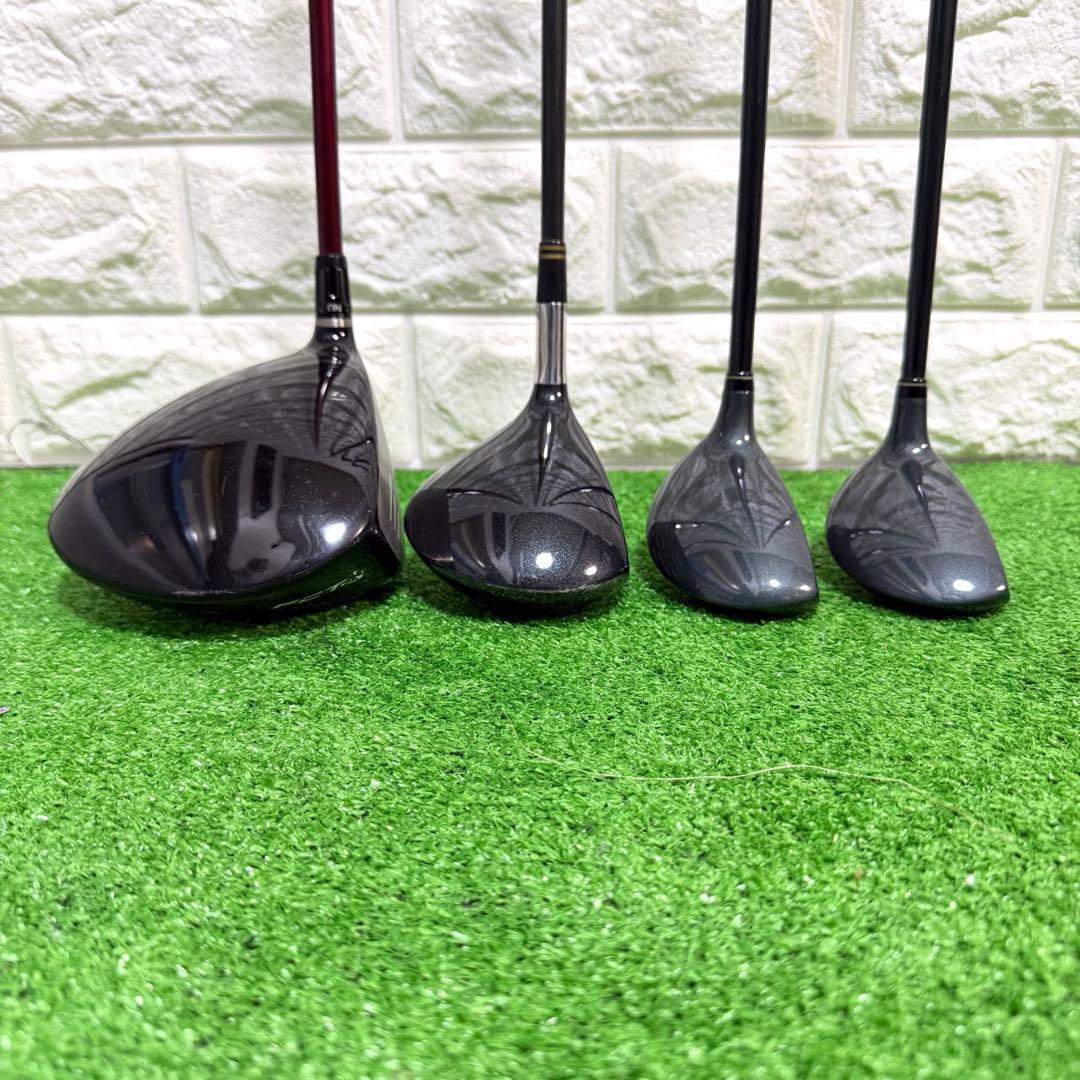 ゴルフセット　豪華　PRGR テーラーメイド　ラウンド仕様　飛距離抜群　すぐ使用