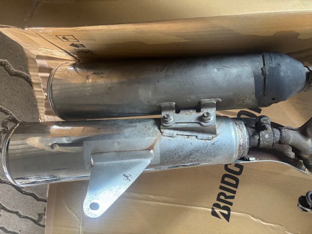 マグナ250純正マフラー