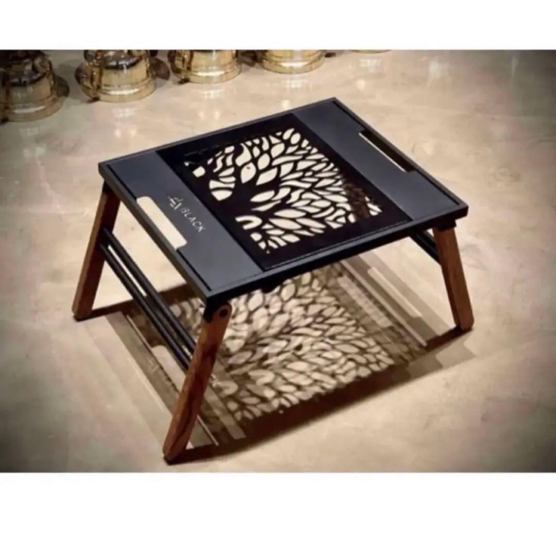 新品、未開封ブラックデザイン日和テーブル