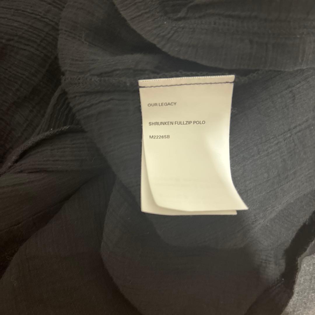 トップス our legacy shrunken fullzip polo 46