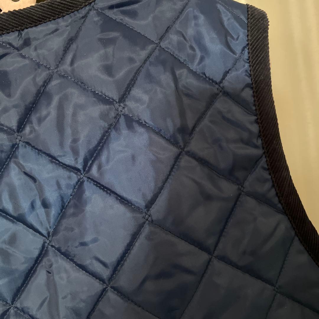 AVENHAM ネイビー キルティングベスト サイズ38 イギリス製