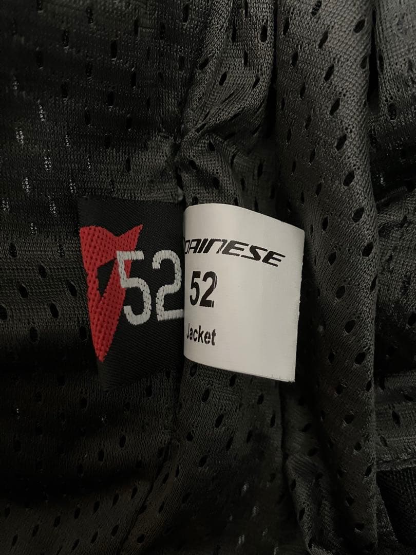 Dainese バイクジャケット 52サイズ ブラック