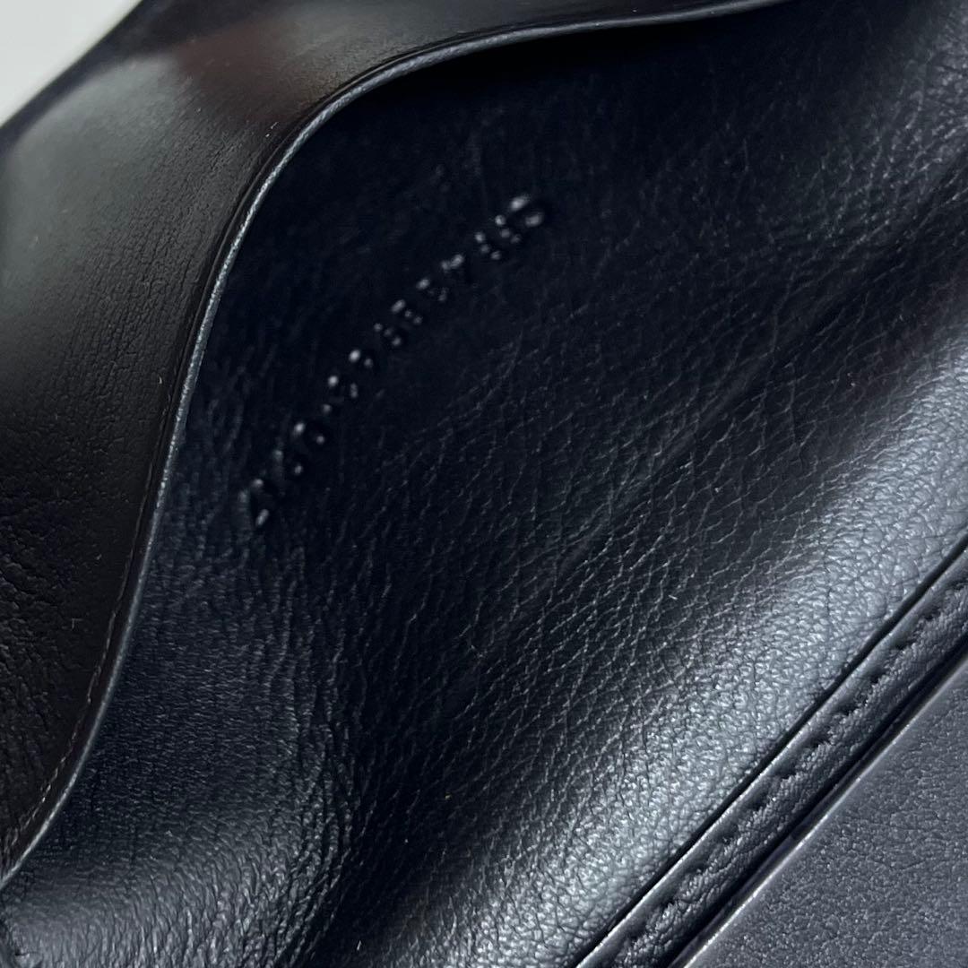 イブサンローラン　YSL 6連　キーケース　カード　黒　レザー　シルバー金具　箱