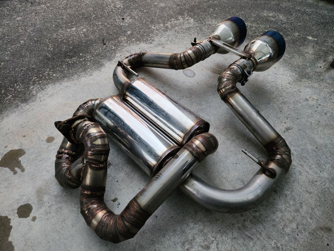 ダイハツ LA400K コペン ワンオフ　デュアルマフラー　スポーツサウンド