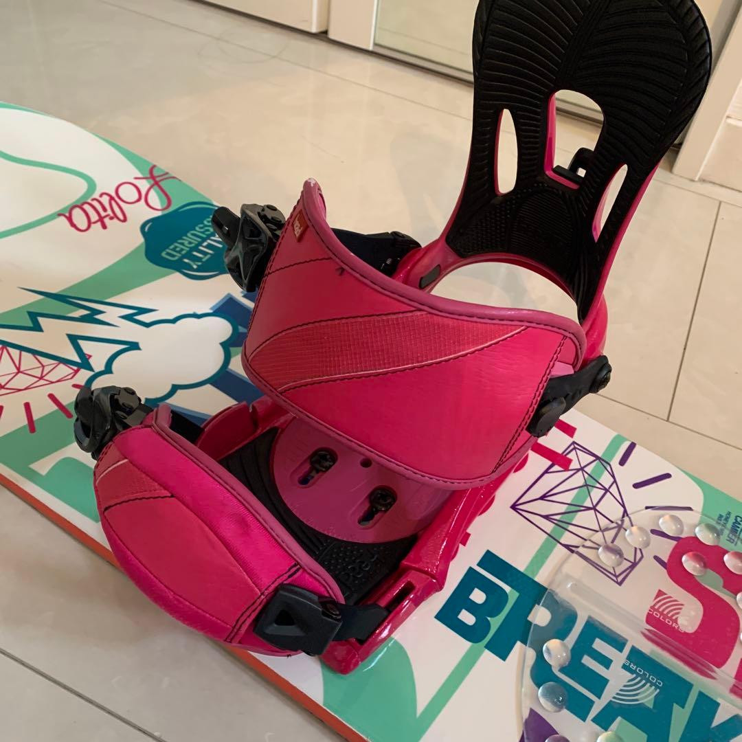 Fanatic ファナティック スノーボード142センチ ビンディング head