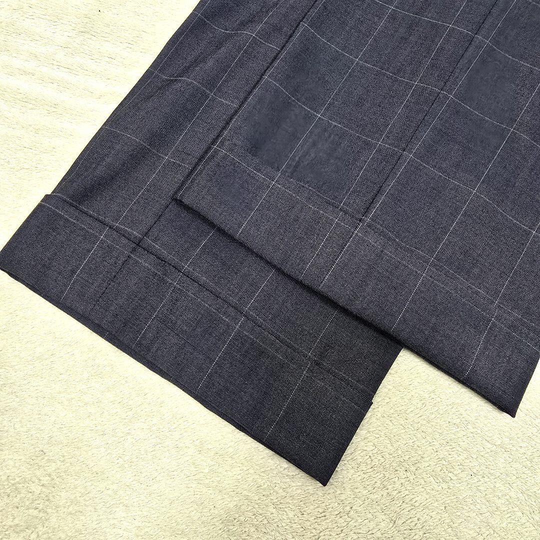 グリーンレーベルリラクシング シルク セットアップスーツ ペンチェック 48