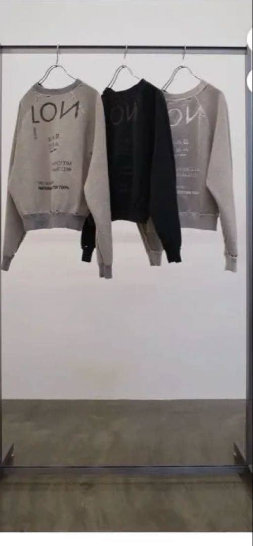 lon/★TWO SIDE SWEATSHIRT #03★新品未使用